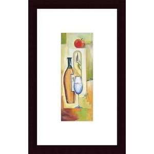   Glass Of Wine And ThouII   Artist Heinz Voss  Poster Size 14 X 4